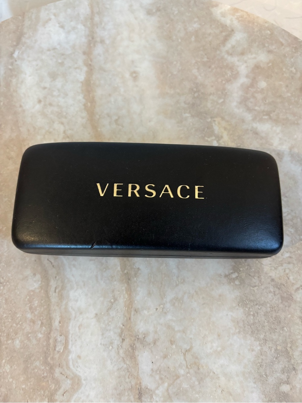Versace Black Sunglass/Eyeglass Case